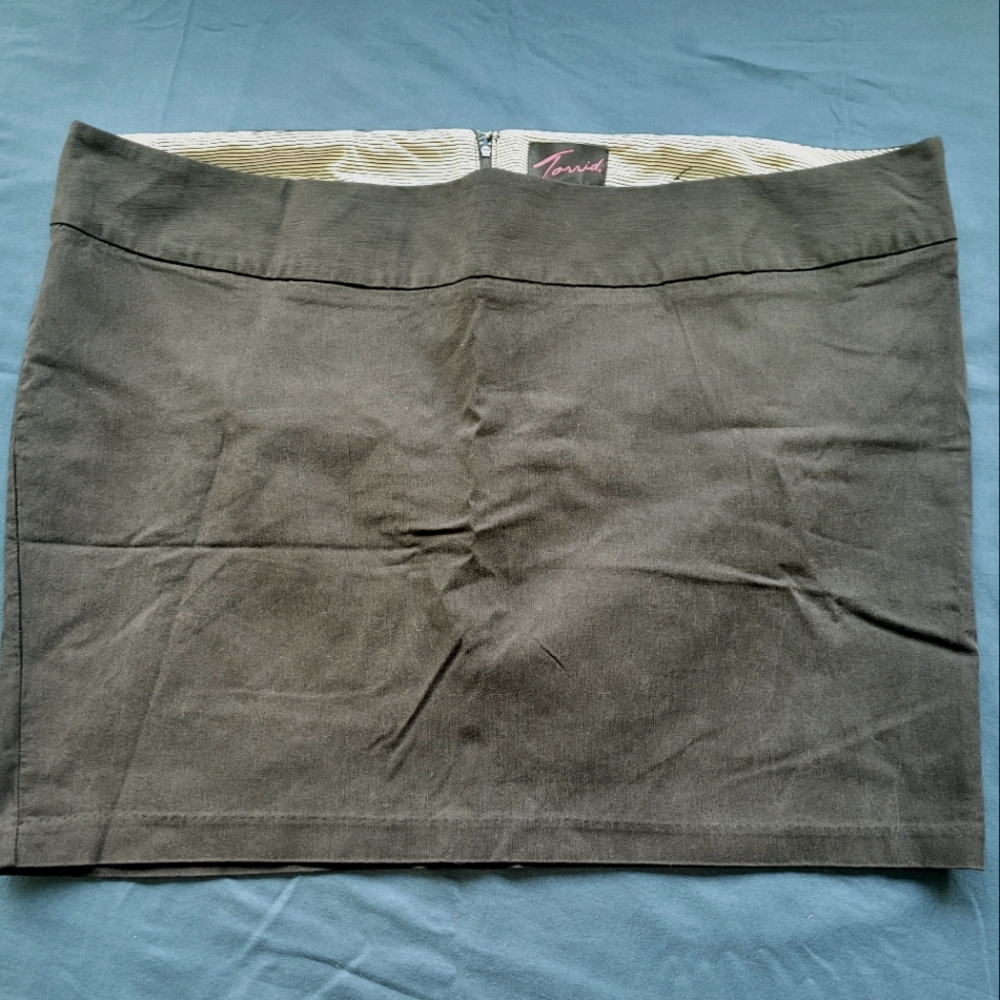 Vintage Torrid Mini Pencil Skirt Stretch
